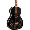 Recording King RPS-7G Dirty 30s Series 7 Single 0 Decal Guitar Matte Black