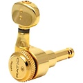 Graph Tech Ratio 6-In-Line Electric Guitar Tuning Machine Heads Gold 6 String