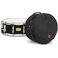 Yamaha Raven Black Stage Custom Birch Snare with Road Runner Bag
