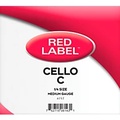 Super Sensitive Red Label Series Cello C String 1/4 Size, Medium