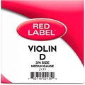 Super Sensitive Red Label Series Violin D String 1/8 Size, Medium