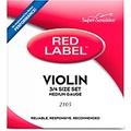 Super Sensitive Red Label Series Violin String Set 1/4 Size, Medium