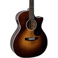 Recording King Road King PRO Grand Auditorium Acoustic-Electric Guitar Transparent Brown