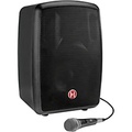 Harbinger RoadTrip 25 8 Battery-Powered Portable Speaker With Bluetooth and Microphone Black