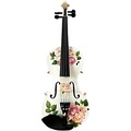 Rozannas Violins Rose Delight Violin Outfit With Carbon Fiber Bow 4/4