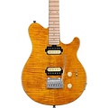 Sterling by Music Man S.U.B. Axis Flame Maple Top Electric Guitar Neptune Blue