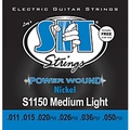 SIT Strings S1150 Medium Light Power Wound Nickel Electric Guitar Strings