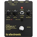 TC Electronic SCF Gold Stereo Chorus Flanger Effects Pedal Black