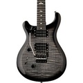 PRS SE Custom 24 With Floyd Rose Left-Handed Electric Guitar Charcoal Burst