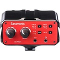 Saramonic SR-PAX1 2-Channel XLR 1/4 (6.5mm) TRS and 1/8 (3.5mm) On-Camera Audio Adapter and Mixer with +48v Phantom Power Preamps