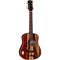 Luna Guitars Safari Stallion Acoustic-Electric Travel Guitar with Gigbag Gloss Natural