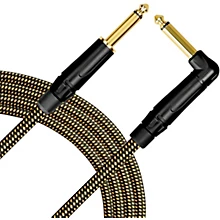 Livewire Signature Guitar Cable Straight/Angle Black and Yellow 20 ft.