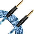 Live Wire Signature Guitar Cable Straight/Straight Blue and White 20 ft.