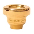 Warburton Size 9 Series Trumpet and Cornet Mouthpiece Top in Gold 9D Gold