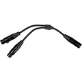 Pig Hog Solutions - 6 Y Cable, XLR(M)-Dual XLR(F)