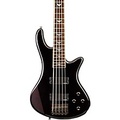 Schecter Guitar Research Stiletto Extreme-5 5-String Bass Guitar See-Thru Black