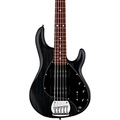 Sterling by Music Man StingRay Ray5HH Limited-Edition 5-String Bass Guitar Trans Black Satin