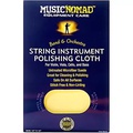 Music Nomad String Instrument Microfiber Polishing Cloth for Violin, Viola, Cello & Bass 12 x 12 in.