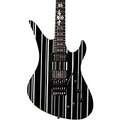 Schecter Guitar Research Synyster Gates Custom-S Electric Guitar Black Pinstripes