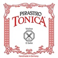 Pirastro Tonica Series Violin E String 4/4 Size Silvery Steel Medium Ball End
