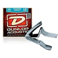 Dunlop Trigger Curved Nickel Capo and?Phosphor Bronze Light Acoustic Guitar Strings