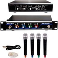 VocoPro USB-ACAPELLA-4 4-Channel Wireless Microphone/USB Interface Package, 902-927.2mHz Set A