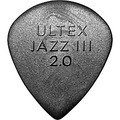 Dunlop Ultex Jazz III Guitar Pick 6-Pack 2.0 mm