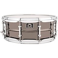 Ludwig Universal Series Black Brass Snare Drum With Chrome Hardware 14 x 6.5 in.