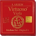 Larsen Strings Virtuoso Soloist Viola String Set 15 to 16-1/2 in., Medium Multiple Wound, Ball End