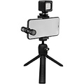 Rode Vlogger Kit for iOS Devices Includes Tripod, MicroLED Light, VideoMic ME L and Accessories