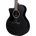 Martin X Series Style Special GPC Black HPL Left-Handed Acoustic-Electric Guitar Black