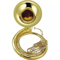 Yamaha YSH-411 Series Brass BBb Sousaphone Ysh411 Lacquer - Instrument Only