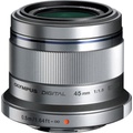 Olympus M.Zuiko Digital ED 45mm f/1.8 Portrait Lens for Most Micro Four Thirds Cameras Silver V311030SU000 - Best Buy