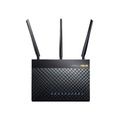 ASUS AC1900 Dual-Band Wi-Fi Router with Life time internet Security Black RTAC68U - Best Buy