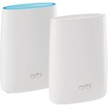 NETGEAR Orbi AC3000 Tri-Band Mesh Wi-Fi System (2-pack) White RBK50-100NAS - Best Buy