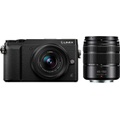 Panasonic LUMIX GX85 Mirrorless 4K Photo Digital Camera Body Two Lens Bundle with 12-32mm and 45-150mm Lenses DMC-GX85WK Black DMC-GX85WK - Best Buy