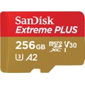 SanDisk Extreme PLUS 256GB microSDXC UHS-I Memory Card SDSQXBZ-256G-ANCMA - Best Buy