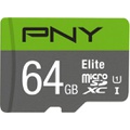 PNY 64GB Elite Class 10 U1 microSDHC Flash Memory Card P-SDUX64GBU185GW-GE - Best Buy
