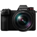 Panasonic LUMIX S1 Mirrorless Full-Frame 4K Photo Digital Camera with 24-105mm F4 L-Mount Lens Black DC-S1MK - Best Buy