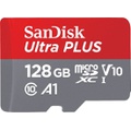 SanDisk Ultra PLUS 128GB microSDXC UHS-I Memory Card Mobile SDSQUB3-128G-AN6TN - Best Buy