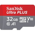 SanDisk Ultra PLUS 32GB microSDHC UHS-I Memory Card SDSQUB3-032G-ANCIA - Best Buy