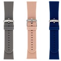 WITHit Band Kit for Fitbit Versa and Versa 2 (3-Pack) Navy/Light Gray/Blush Pink 52267BBR - Best Buy