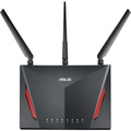 ASUS RT-AC86U AC2900 Dual-Band Wi-Fi Router with Life time internet Security Black RTAC86U - Best Buy
