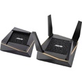 ASUS AX6100 Tri-band WiFi 6 Wireless Gaming Mesh Router (2-pack) Black/Gold Black/Gold RT-AX92U (BUNDLE) - Best Buy