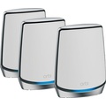 NETGEAR Orbi AX6000 Tri-Band Mesh WiFi 6 System (3-pack) White RBK853-100NAS - Best Buy