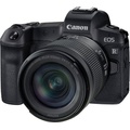 Canon EOS R Mirrorless 4K Video Camera with RF 24-105mm f/4-7.1 IS STM Lens Black 3075C032 - Best Buy