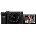 Sony Alpha 7C Full-frame Compact Mirrorless Camera with FE 28-60mm F4-5.6 lens Black ILCE7CL/B - Best Buy