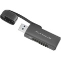 Platinum UHS-I USB 3.2 Gen 1 Memory Card Reader Black PT-CRSA1 - Best Buy