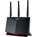 ASUS Dual Band WiFi 6 Gaming Router, 802.11ax, Mobile Game Mode, Free Internet Security, Mesh WiFi support Black RTAX86U - Best Buy