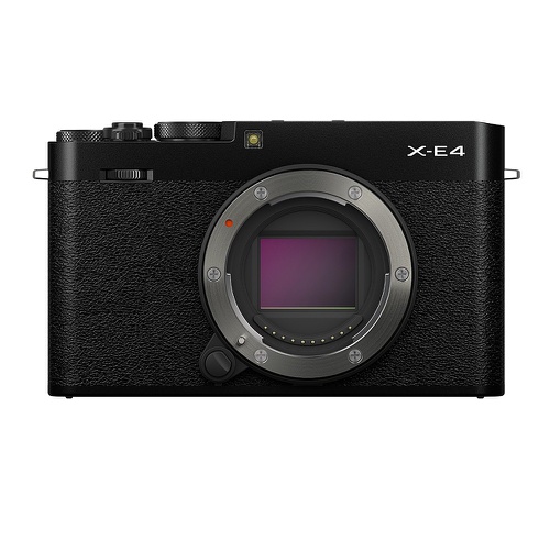  Fujifilm X-E4 Mirrorless Camera Body Only Black 16673811 - Best Buy